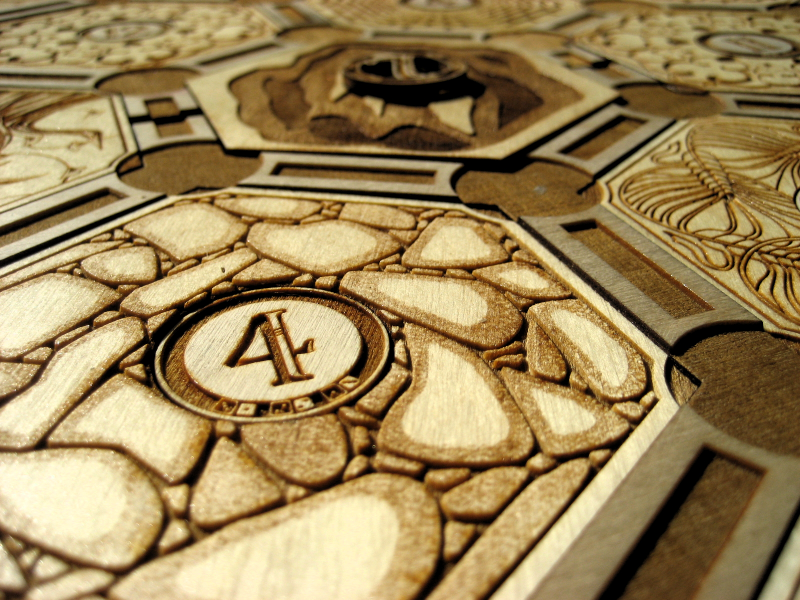 Illustration for article titled The Most Beautiful Settlers of Catan Board you Will Ever see